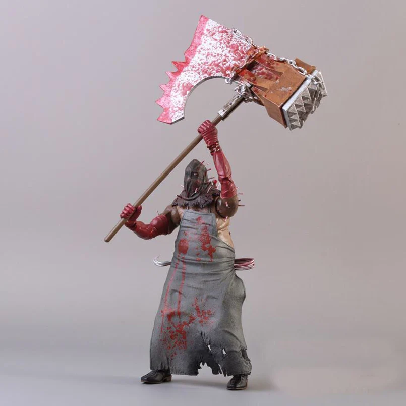 20 см NECA игра зомби Мясник ПВХ фигурка игрушки топор палач зомби Мясник фигурка украшения модель игрушки для ребенка подарок