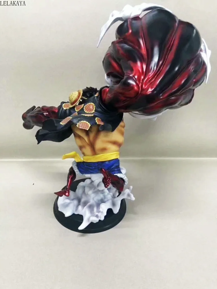 1 шт. 39 см аниме One Piece Gear четвёртый человек Обезьяна д Луффи большая статуя 1/8