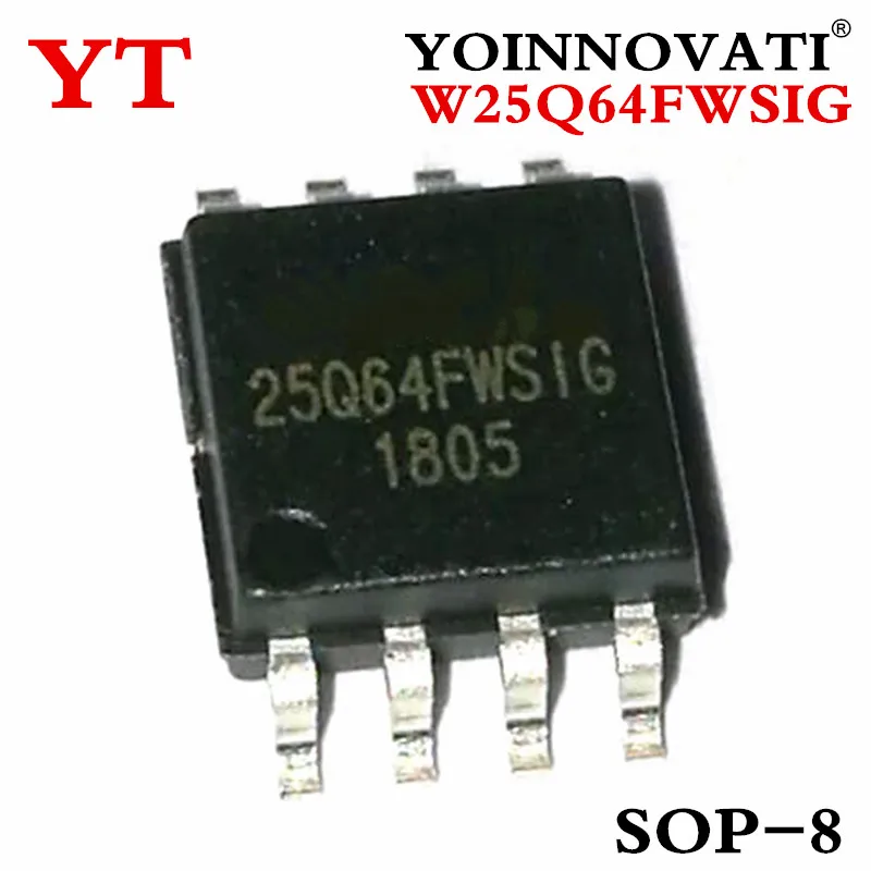 5 шт./лот W25Q64FWSIG W25Q64FW 25Q64FWSIG SOP-8 8M
