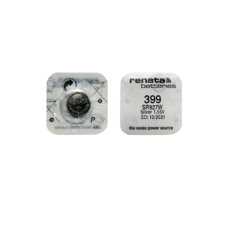 10 шт./лот Renata 399 100% оригинальный новый долговечный SR927W 927 Швейцарский оксид