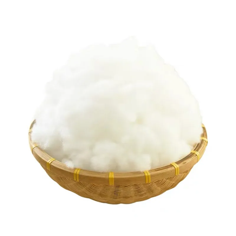 Высокие эластичные шелковые нити хлопок перлы 500g подушку наполнитель подушки