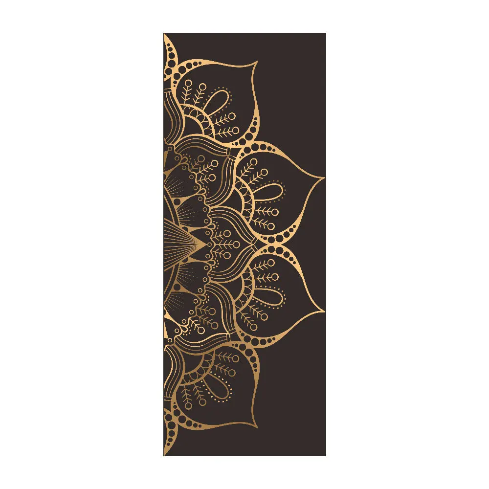 Наклейки на дверь с рисунком буддистской мандалы Mt031 креативные восстановленные