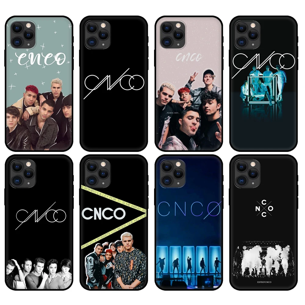 Черный чехол из ТПУ для iphone 5 5s se 2020 6 6s 7 8 plus x 10 XR XS 11 12 mini pro MAX задняя крышка cnco |