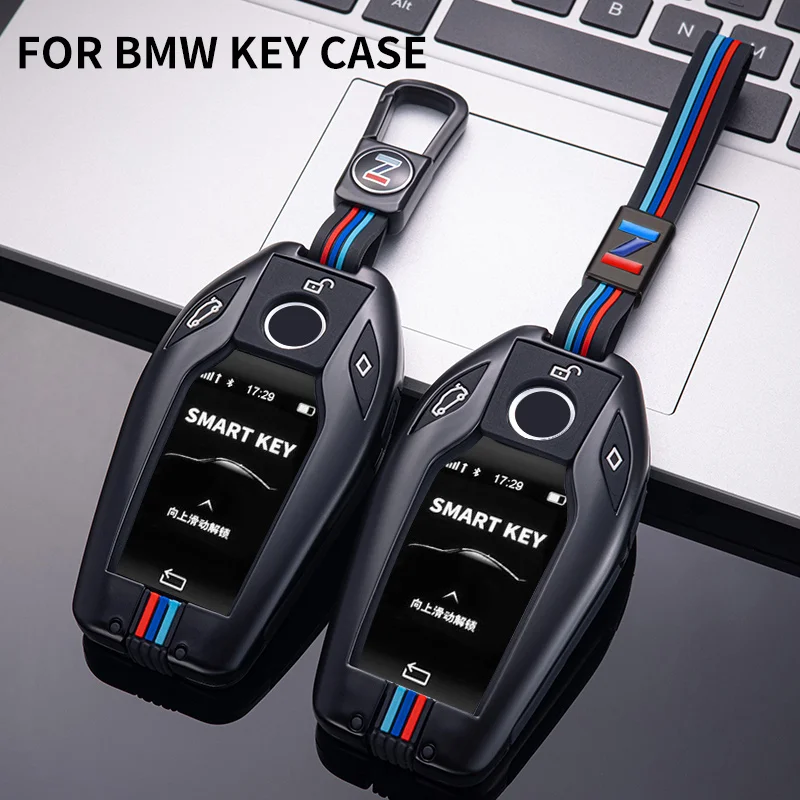 

Car Key Case Cover Key Bag For Bmw 1 3 5 7 Series X1 X3 X5 X6 X7 F30 G20 F34 f31 G30 G01 F15 G05 I3 M4 New LCD screen protective