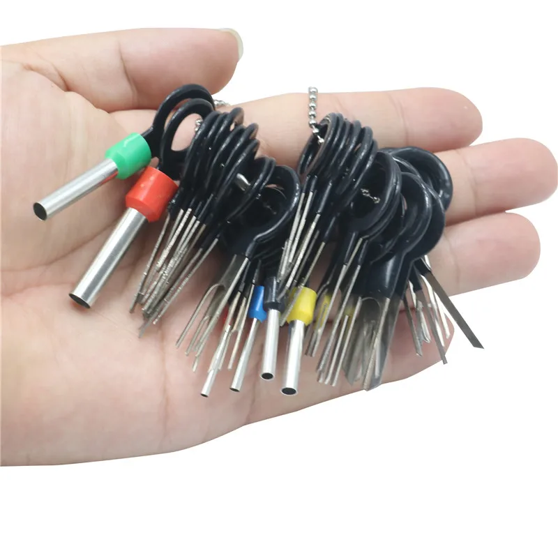 38 шт. инструмент для удаления клемм автомобильной вилки шпильки провода иглы