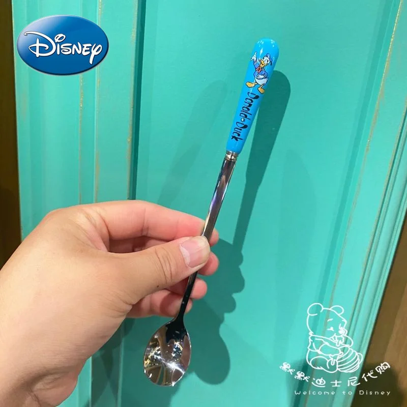 Оригинальная чайная ложка с длинной ручкой Disney Mickey Mouse Minnie Winnie The Pooh