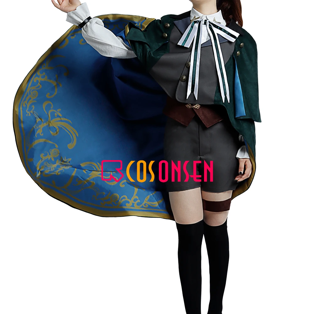 Koop Belofte Van Wizard Noordelijke Land Sneeuw Wit Cosplay Kostuum Hot Game Outfit Met Mantel Cosplayonsen Custom Made