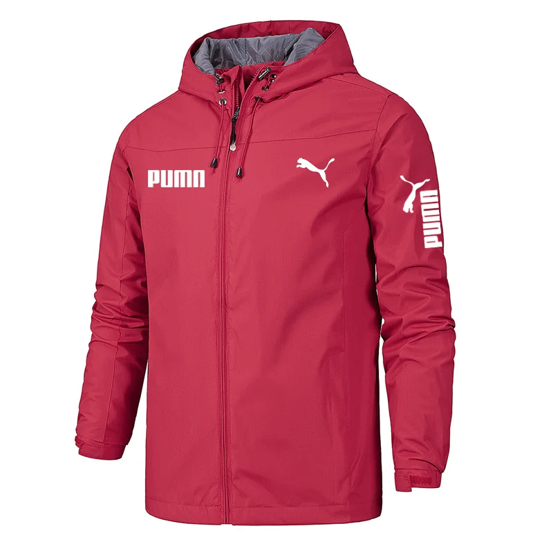 

Men's Women's Spring And Autumn Jackets Men's Lightweight Hooded Zipper Waterproof Windproof Men's Jackets Outdoor Sportswear