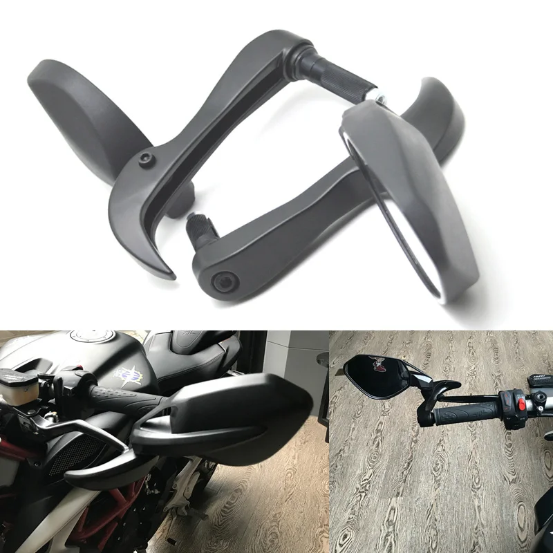 Мотоциклетная защита рук рычаг сцепления пара боковых зеркал 22 мм для YAMAHA MT01 MT15