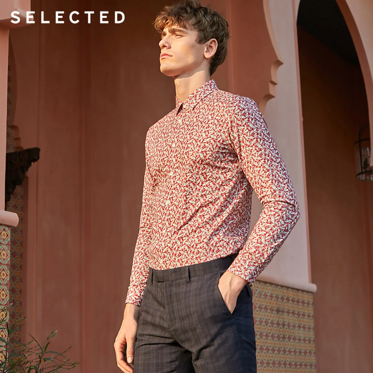 Выбранные Для мужчин's 100% из хлопка с мультяшными принтами обычная