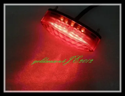 Красный светодиодный задний тормозсветильник для мотоцикла вездехода