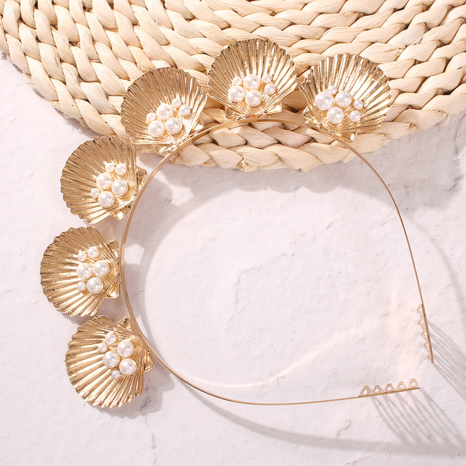 Фото Kids Girls Pearl Shell Party Baby Shower Princess Hair Hoop Pearls Head Band Headwear Headdress Clips Accessories Детская одежда и Kids Girls Pearl Shell Party Baby Shower Princess Hair Hoop Pearls Head Band Headwear Headdress Clips Accessories Детская одежда и