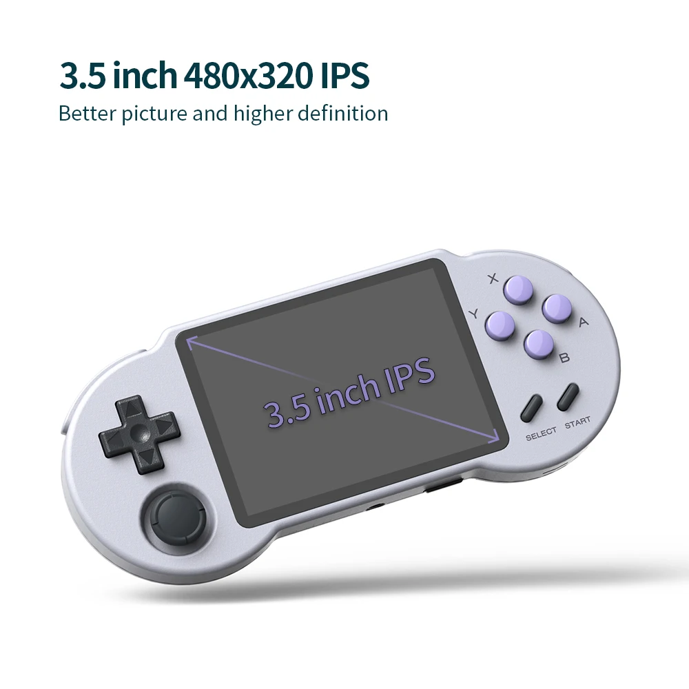 Pocketgo S30 RGB10S Powkiddy Retro Handheld Game Console Open Source Portable Video Games Consoles For PS1 N64 Gaming Player