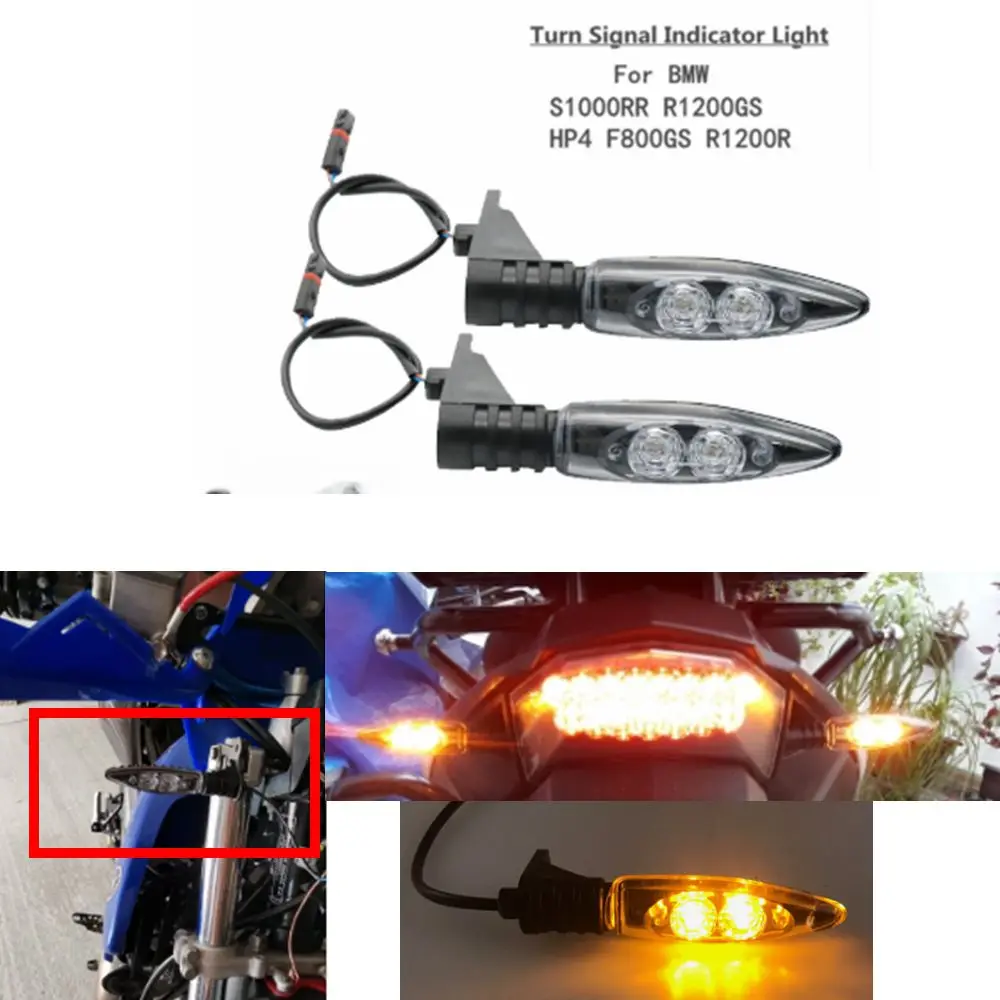 Для BMW HP4 S1000R S1000RR S1000XR R1200GS R1200R R1200RS мотоцикл передний или задний светодиодный