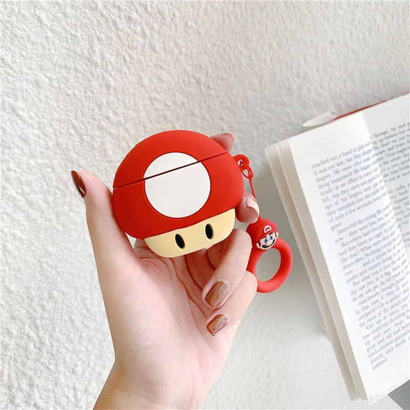 Защитный чехол Super Mario Airpods для AirPods 1/2 Pro 3 поколения Беспроводная Bluetooth гарнитура