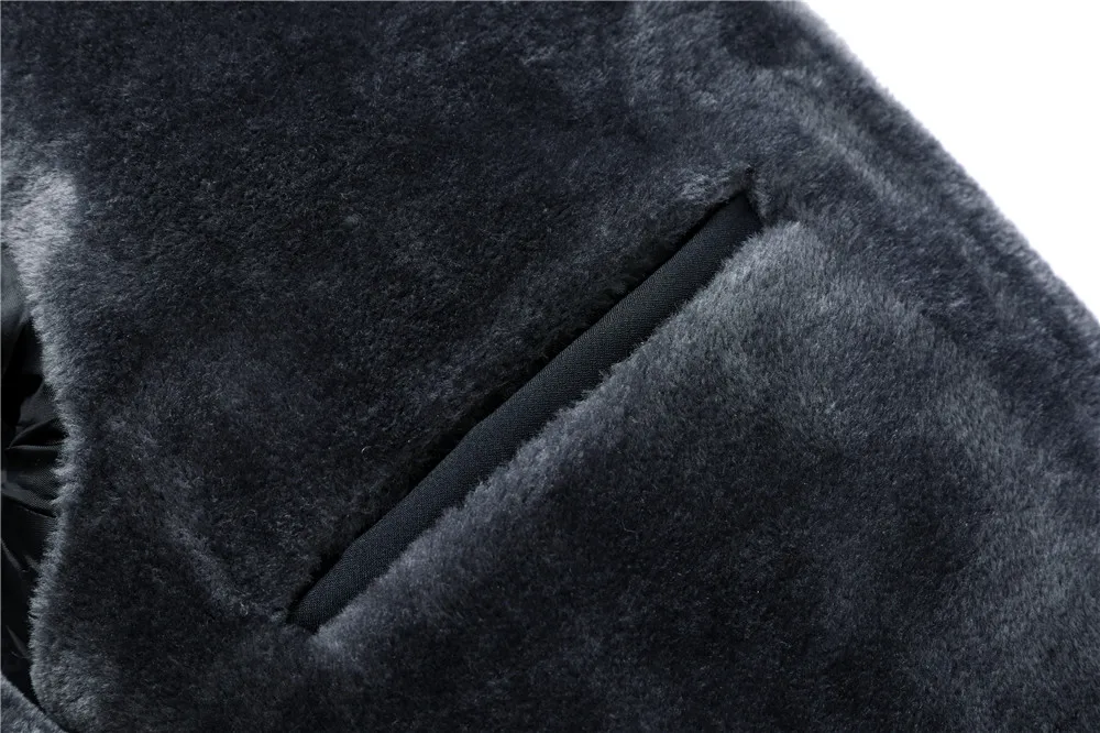 

New Men's Winter Jackets Thick Turn-down Collar Parka Men Coats Casual Warm Fleece Cotton Jacket Male With Fur Collar Jacket Men