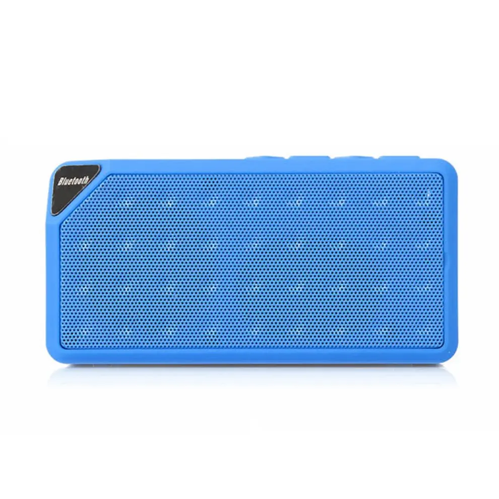 2015 New Mini X3 Bluetooth Speaker Portable Wireless Handsfree TF FM Radio Built in Mic MP3 Subwoofer with Detachable Battery |