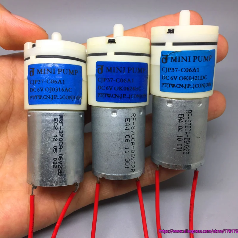 Оригинальный CJP37 C06A1 6V 370 воздушный насос для медицинского оборудования ~ Насосы