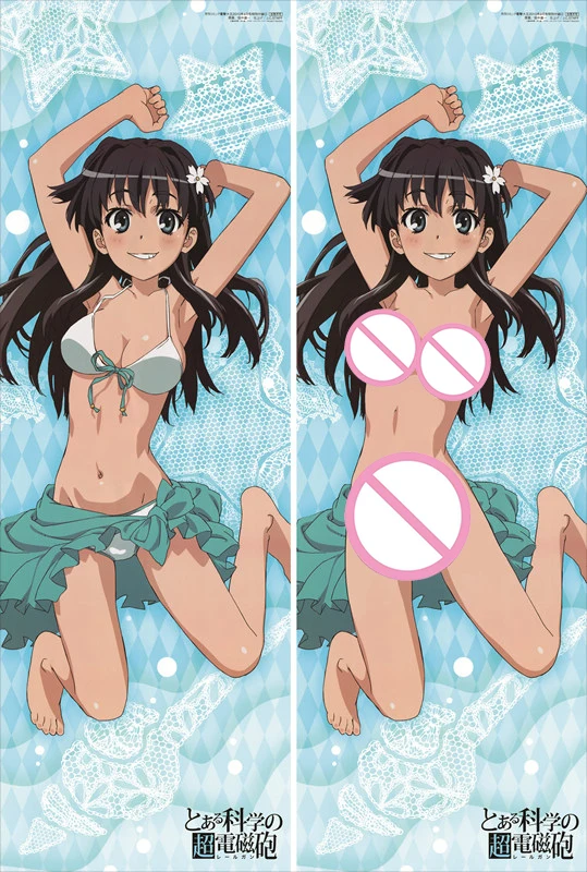 S5 Аниме некий научный Railgun Dakimakura Чехол персонаж Mikoto Misaka Bolster чехол Toaru Kagaku no Railgun Hugs чехол для подушки - Цвет: S5