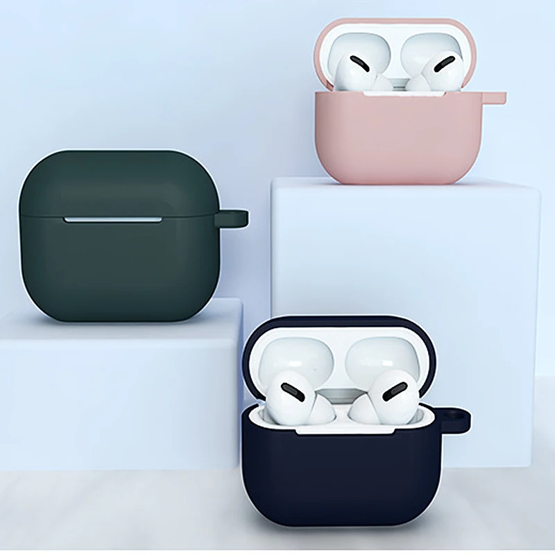 

Liquid Soft Silicone Case For Apple Airpods 3 Case Wireless Headset Case for airpods 3 2021 Case Cover For AirPods 3 Fundas Capa