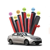 four car door sealing strip stickers weatherproof rubber sealing strip sound insulation car interior suitable for byd