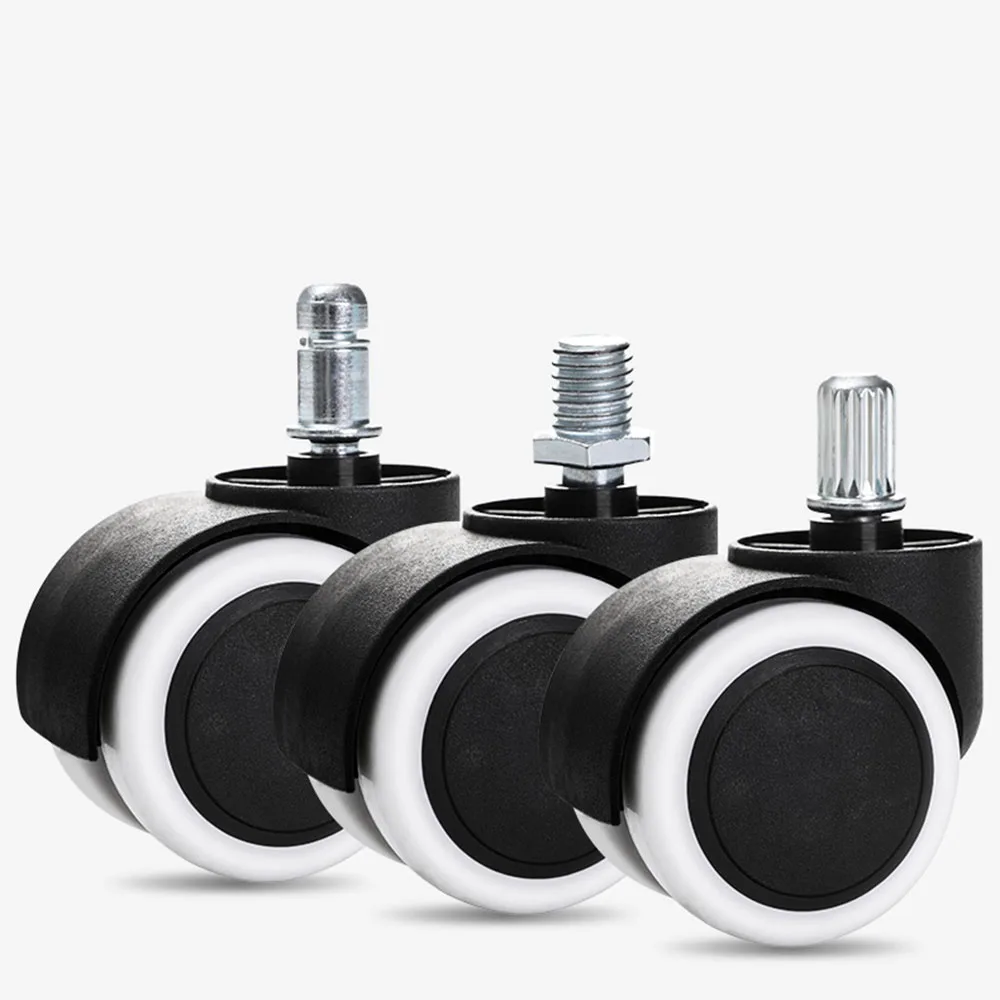 

Universal Mute Caster 50KG Wheel Replacement Office Chair Swivel Rollers 360 Degree Wheels Furniture Hardware