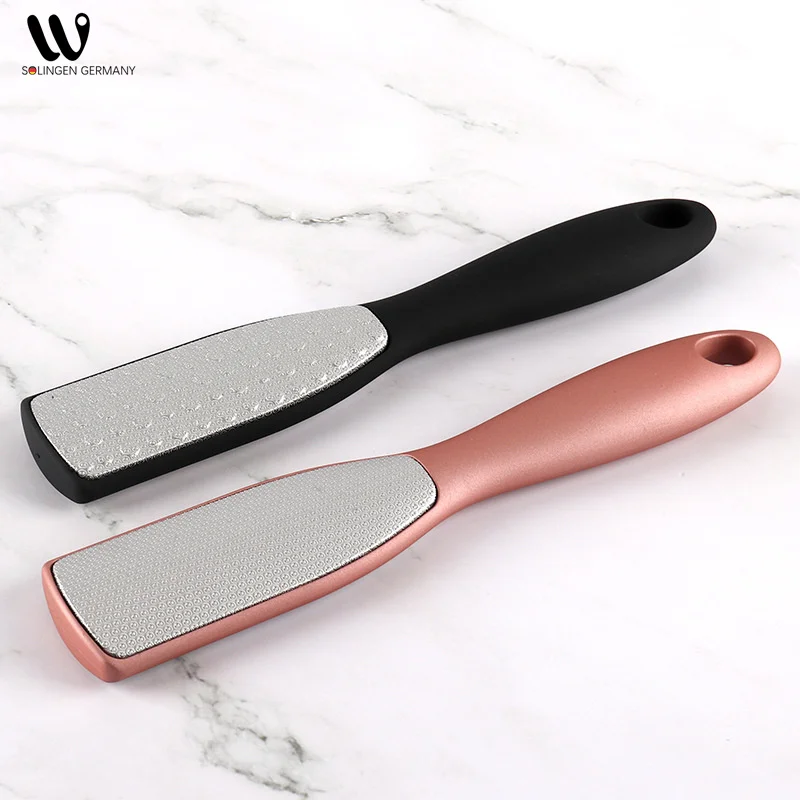 

WL2021 Pedicure Foot Care Tool Foot File File Callus Dead Skin Remover Professional Stainless Steel Double-Sided File