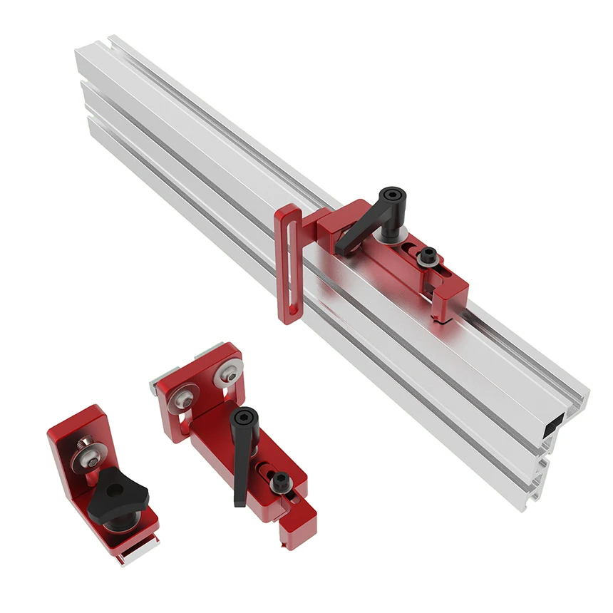 

Алюминиевый профиль высотой 600 мм/800 мм, 75 мм, забор с Т-треками и скользящими кронштейнами, торцевой коннектор для деревообработки