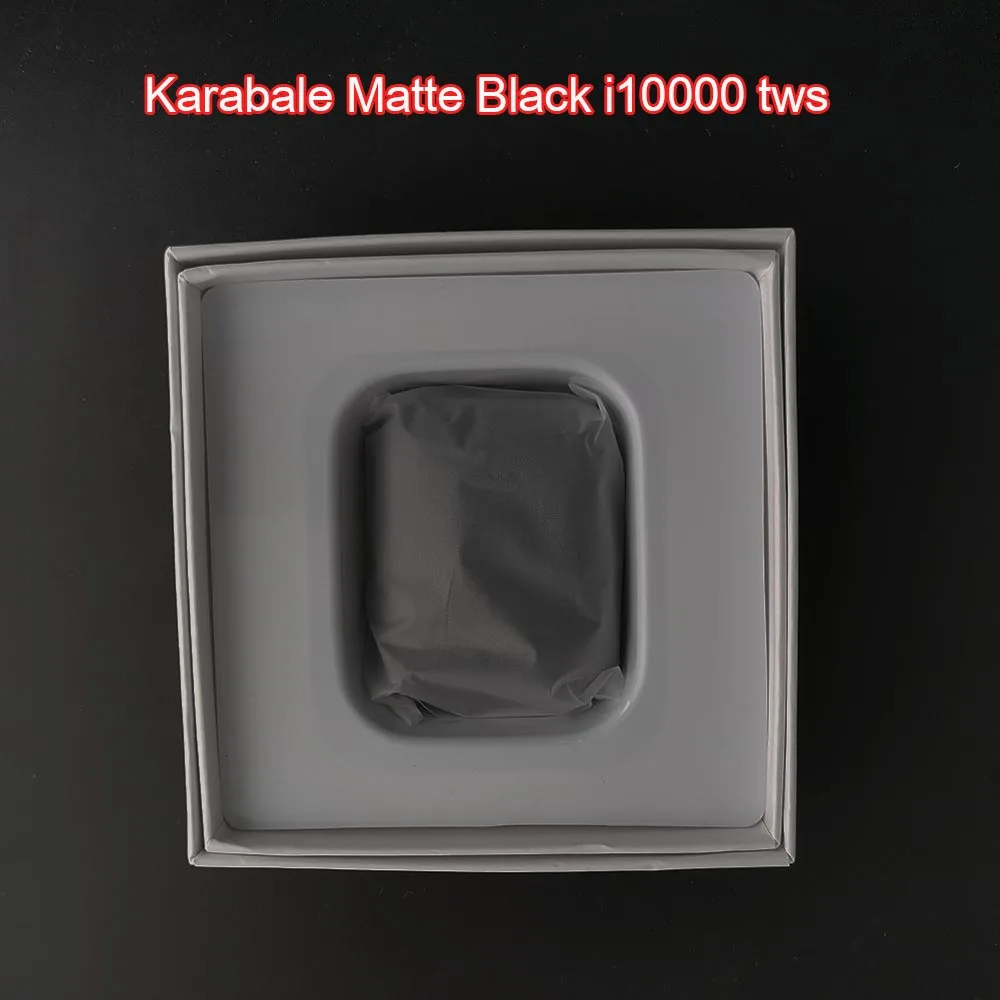 Black i10000 Смарт-Сенсор i10000 TWS 1:1 Реплика Aire2 Беспроводной Bluetooth наушники топ 1536p чип PK H1 чип i60 i200 i500 i1000 i5000 TWS - Цвет: Black i10000