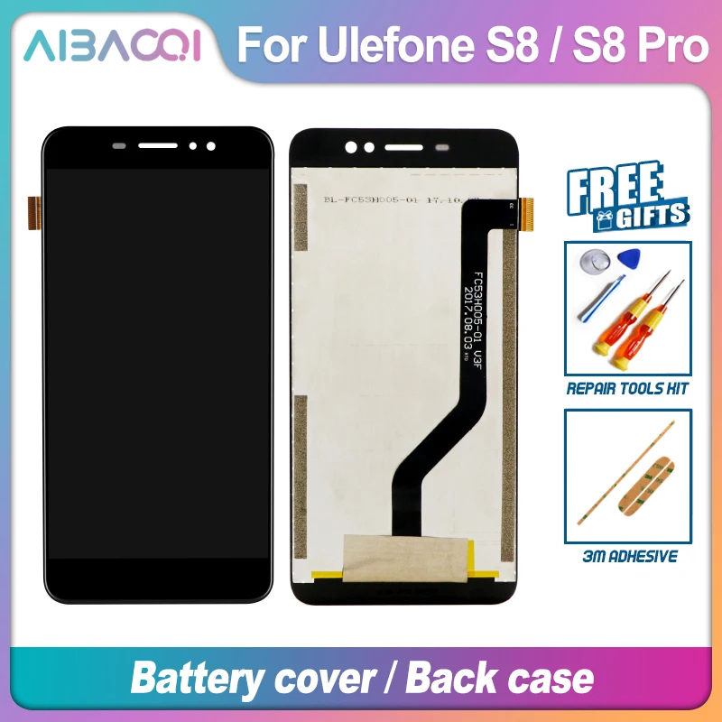 Новый оригинальный Ulefone S8 1280X720 ЖК дисплей + 5 3 дюймовый инструмент для ремонта