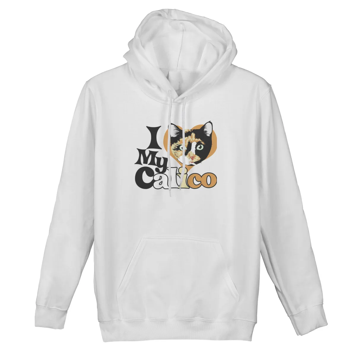 

Men's Hoodie I love my CalicoFashion Punk Kawaii Oversized Spring Sweatshirt 37223