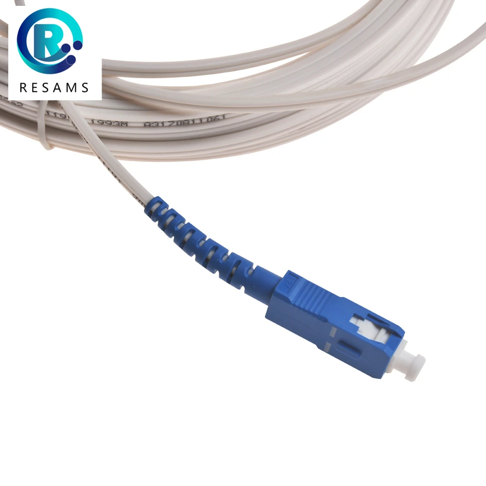 

Resams FTTH низкие потери и высокое качество доступная бронированный 3 метр тестер Оптический Анатель волоконно-оптический кабель падения патч-корд