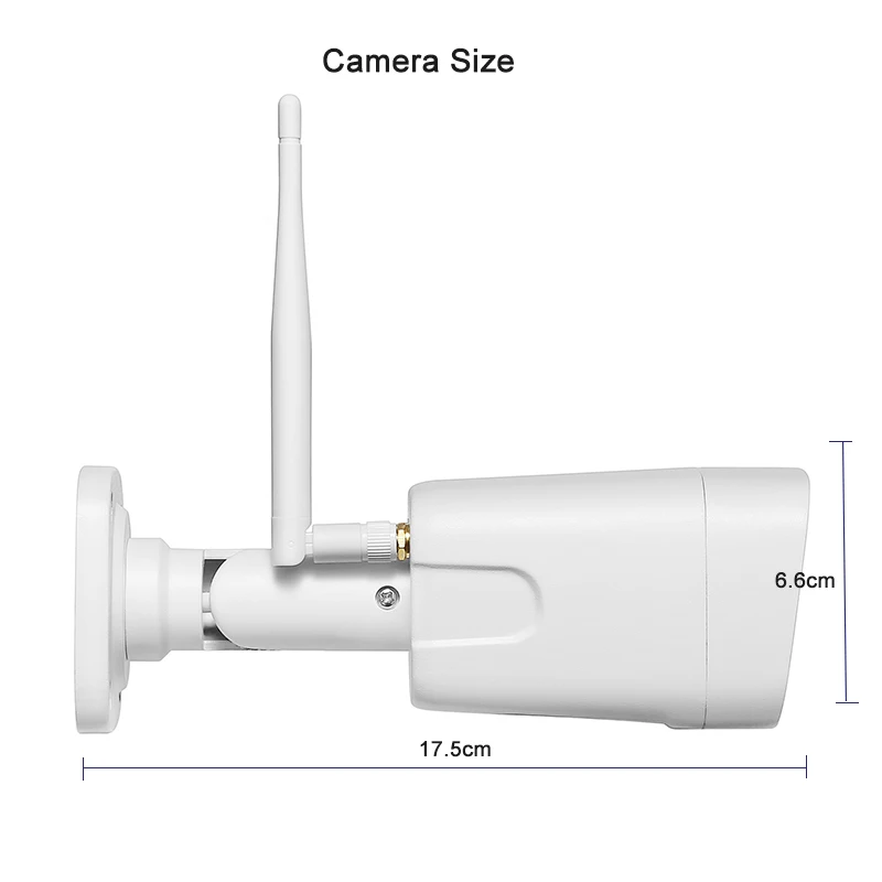 Wi-Fi IP камер наружного и внутреннего Камера 1080P 5MP sony Сенсор приложение Camhi микрофона динамика оповещение при обнаружении движения, работает от сети IP Камера