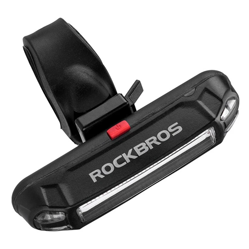 ROCKBROS Bicycle Waterproof Tail Light USB Rechargeable Safety Warning Night Riding | Инструменты