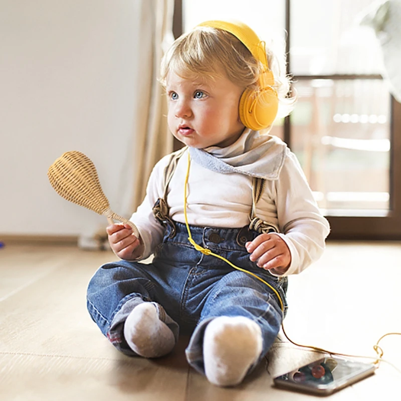 Погремушка детская из ротанга 1 шт. без бисфенола А |