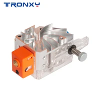 tronxy all metal direct extruder transparent cover flexible material feeding for cloned v6 nozzle 3d printers part