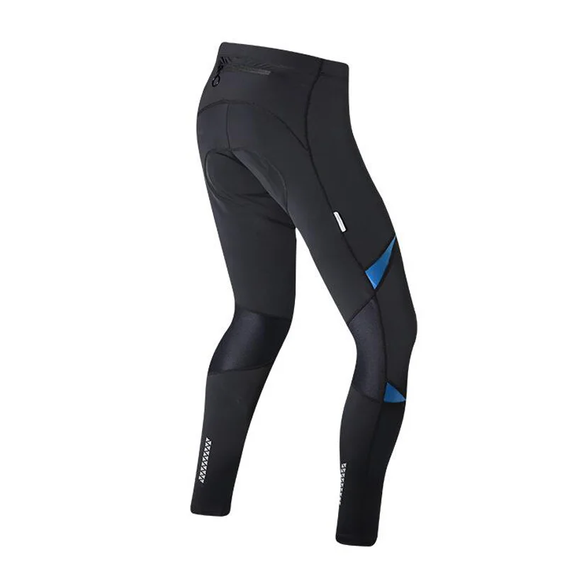 Мужские велосипедные колготки Santic летние и осенние штаны с подкладкой 4D Длинные