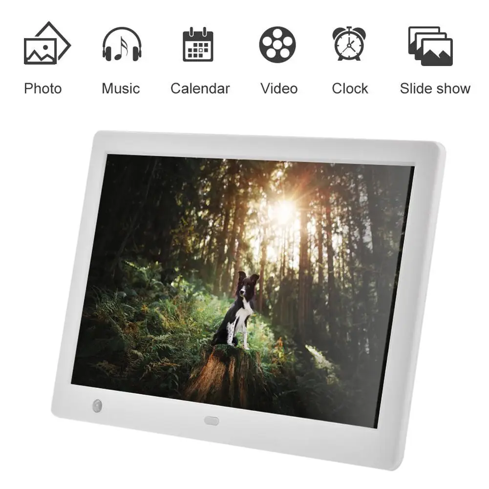 10-дюймовая цифровая фоторамка с датчиком движения и пультом дистанционного