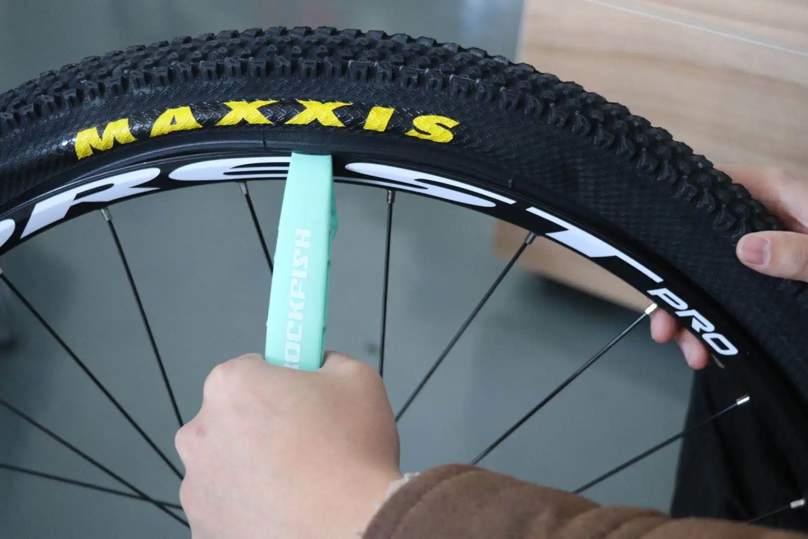 1 шт. рычаг для шин ROCKFISH Super Grip MTB велосипеда дорожного высокопрочный ABS нейлон