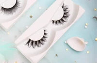new arrvial natural curling false eyelashes crisscross tapered handmade fake lashes extensions soft 3 pairslot drop shipping