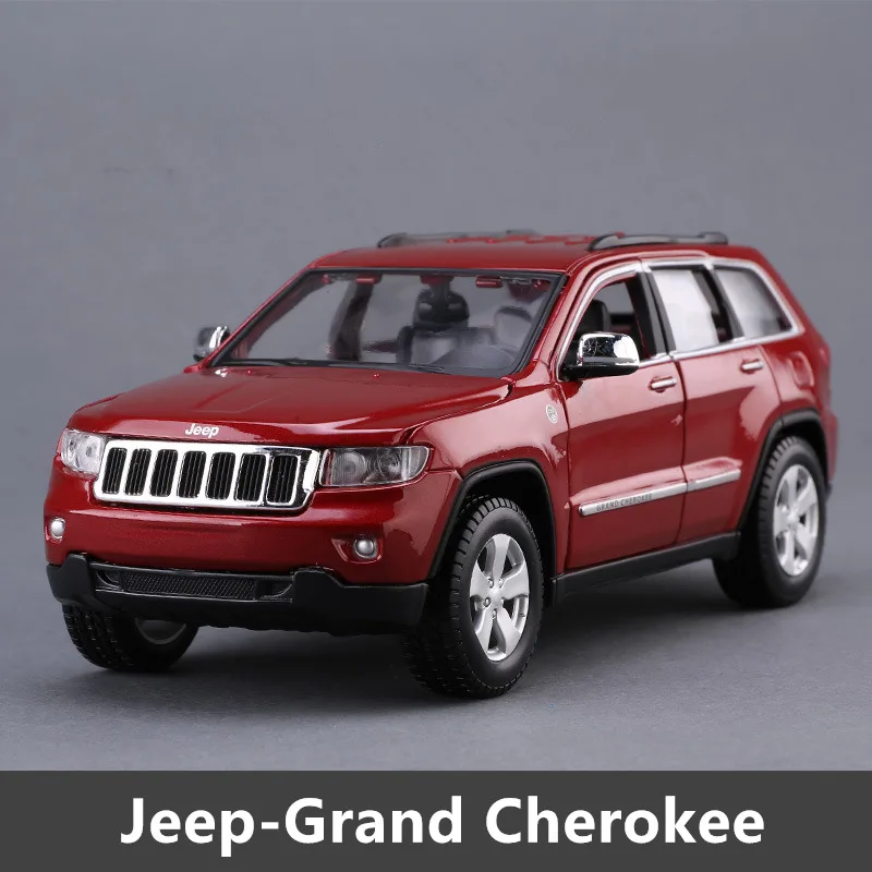 jeep Maisto 1:27 джип большой сплав гоночный автомобиль-трансформер Модель автомобиля Моделирование автомобиль украшение коллекция Подарочная игрушка - Цвет: jeep