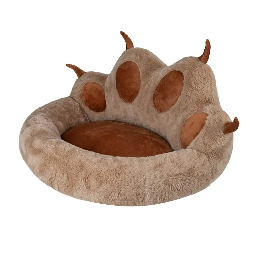 

Palm-Shaped Pet Bed More Durable Bear Palm-Shaped Dog Bed Cotton Nesting Pet Bed Detachable Warm Cotton Nest For Dogs Cats