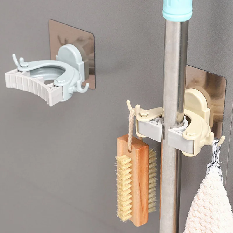 1 шт. настенный держатель для швабры и метлы|Подставки хранения стеллажи| |