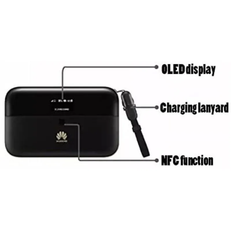 HUAWEI E5885Ls-93a Cat6 Mobile WIFI PRO2 300Mbps 4G LTE Mobile WiFi Hotspot e5885 with 6400mah Power Bank Battery Router Modems