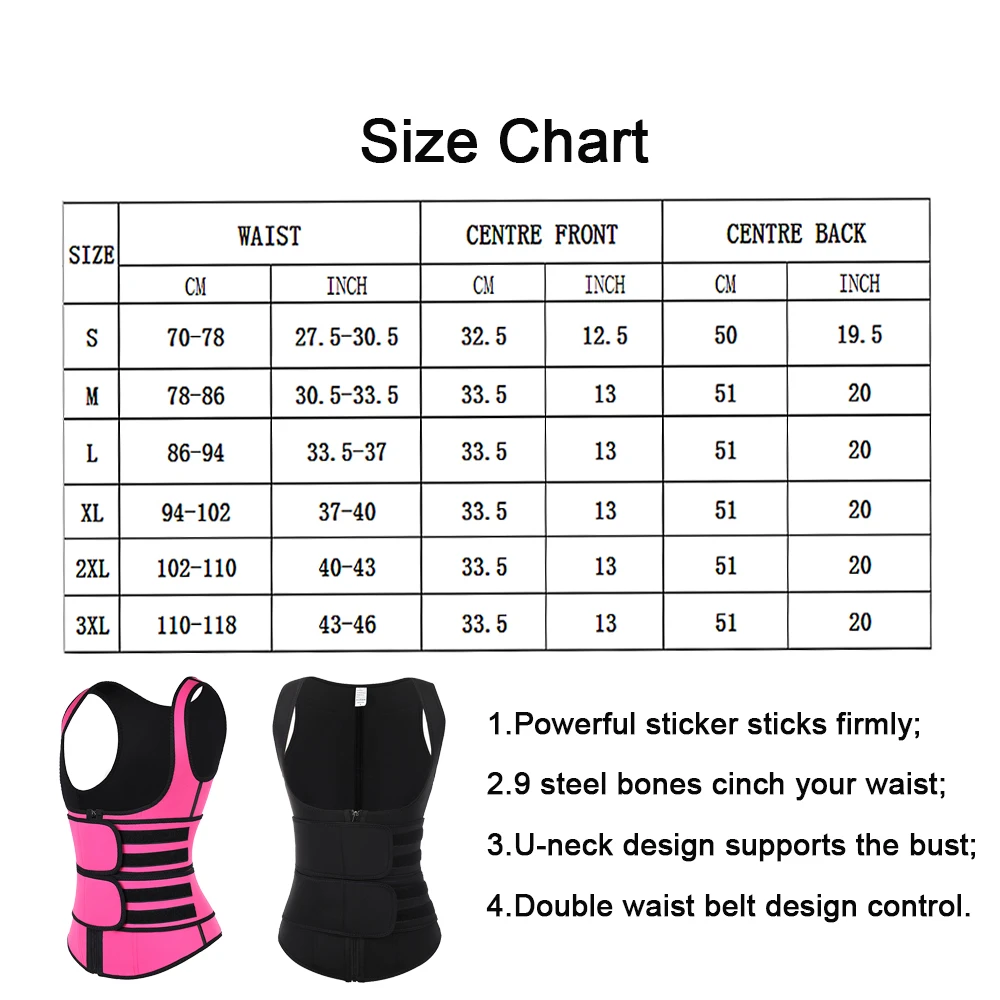 Женский неопреновый корсет HEXIN для тренировки талии пояс с 9 стальными косточками