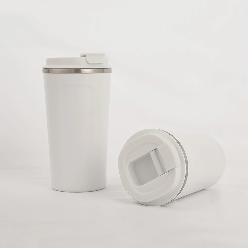 Taza de caf&eacute; de acero inoxidable de doble capa al vac&iacute;o, productos calientes, Comercio Exterior-0