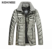down jacket for men winter new fashion brand work jacket warm 90 white duck down classic trend mens clothing