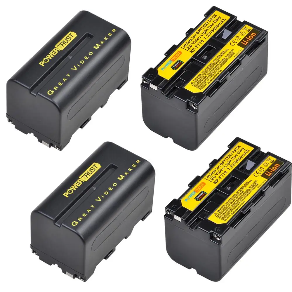 Аккумуляторная батарея 5600 мАч NP F750 NPF750 akku для Светодиодный ongnuo Godox LED светильник