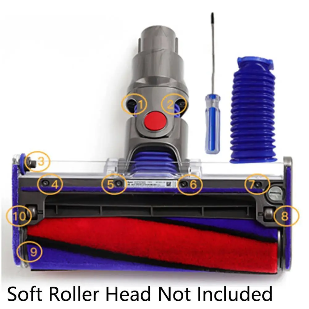 Профессиональный всасывающий гибкий Сантехнический шланг, запасная часть для Dyson V6/7 V8 V10 V11 DC74, товары для домашнего ремонта