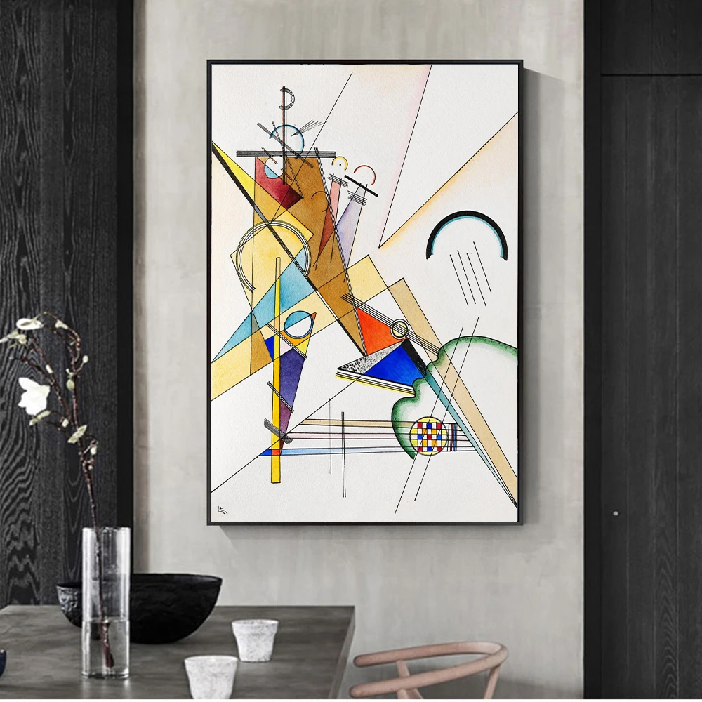 

Modern Geometrical Wall Decorations Art Geometry Posters Geometric Wall Pictures for Living Room Decorations Home Decore Art